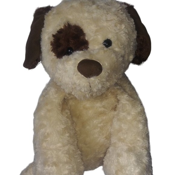 Toys R Us Toys Toys R Us Tan And Brown Spot Eyed Dog Stuffed Animal 2 Inch Plush Cuddle Toy